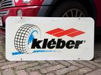 1970s Dubbelzijdig Reclamebord KLÉBER Banden, Ophalen of Verzenden, Gebruikt, Reclamebord