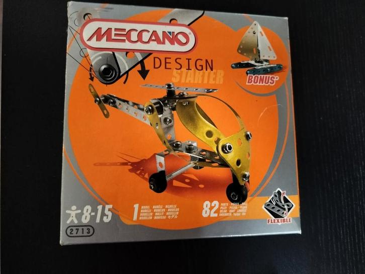 Meccano Design Starter Set - Compleet!, Kinderen en Baby's, Speelgoed | Duplo en Lego, Zo goed als nieuw, Lego, Complete set, Ophalen