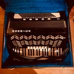 Hohnica 120 zwart, Muziek en Instrumenten, Accordeons, Ophalen, Gebruikt, 120-bas