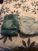 2 dekbed overtrekken en een laken, Eenpersoons, Wit, Ophalen of Verzenden, Deken of Dekbed