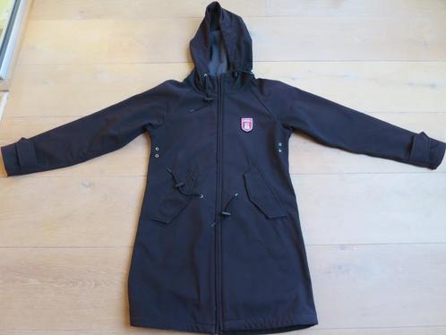 Derbe Island Friese softshell regenjas dames maat 36, zwart, Caravans en Kamperen, Regenkleding, Gebruikt, Regenjas, Dames, Ophalen of Verzenden