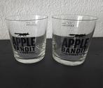 2 Apple bandit glazen, Ophalen of Verzenden, Zo goed als nieuw, Overige typen