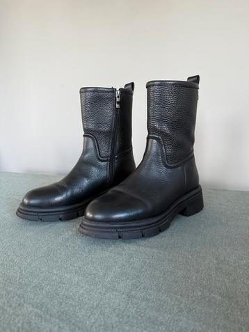 Maruti zwarte leren enkel laarzen maat 38 nieuwstaat beschikbaar voor biedingen