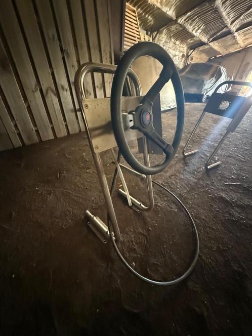 Rvs console, 1 mét en 1 zonder stuurstang, Watersport en Boten, Bootonderdelen, Zo goed als nieuw, Overige typen, Motorboot, Ophalen