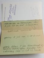 Adriaan Verheule expositie foto Galerie Dobas jaren 70, Ophalen of Verzenden