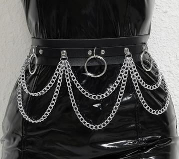 dames kettingband / punkmodel 100 cm - nieuw beschikbaar voor biedingen