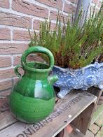 Mooie 19e-Eeuwse Franse Groene Water of Oliekan, Ophalen of Verzenden