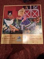 Jigsaw Little farm girl 500 xl stukjes, Hobby en Vrije tijd, Denksport en Puzzels, Ophalen of Verzenden, 500 t/m 1500 stukjes