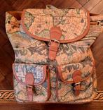 Rugzak Schoudertas met Wereld Atlas print., Ophalen of Verzenden, Nieuw, 25 tot 40 cm, 30 tot 45 cm