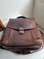 Original RuitertasSEN, cognac-bruin, vintage-look, Gebruikt, Bruin, Overige typen, Ophalen of Verzenden