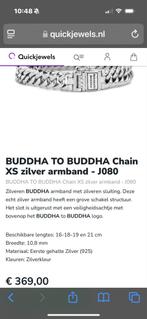 Buddha to Buddha Chain XS Armband 19cm, Sieraden, Tassen en Uiterlijk, Armbanden, Ophalen of Verzenden, Gebruikt, Zilver