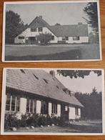 2 oude ansichtkaarten Bakkeveen - Volkshogeschool, Ophalen of Verzenden, 1960 tot 1980, Gelopen, Friesland