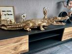 Eric kuster gouden krokodil beeld 1m+, Ophalen of Verzenden, Dier