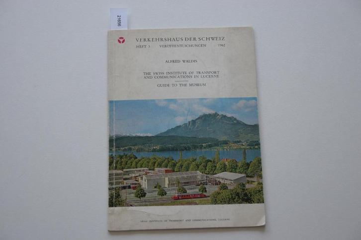 Verkehrshaus der Schweiz, Veröffentlichungen Heft 3, Guide t, Verzamelen, Spoorwegen en Tramwegen, Gebruikt, Trein, Boek of Tijdschrift