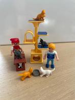 playmobil - poezen en krabpaal, Kinderen en Baby's, Speelgoed | Playmobil, Ophalen, Zo goed als nieuw, Complete set