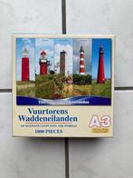 A3 puzzel Vuurtorens Waddeneilanden, nieuw, Hobby en Vrije tijd, Ophalen of Verzenden, 500 t/m 1500 stukjes, Nieuw, Legpuzzel
