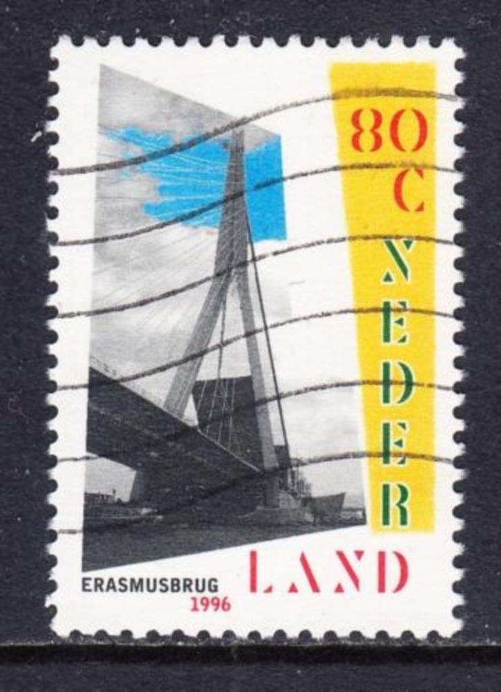 1385 - Nederland nvph 1689 gestempeld , Erasmusbrug, Postzegels en Munten, Postzegels | Nederland, Gestempeld, Na 1940, Verzenden