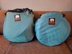 Deryan baby deluxe en peuter deluxe campingbedje blauw, Ophalen, Zo goed als nieuw