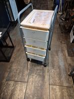 trolley met 4 lades, Ophalen, Zo goed als nieuw