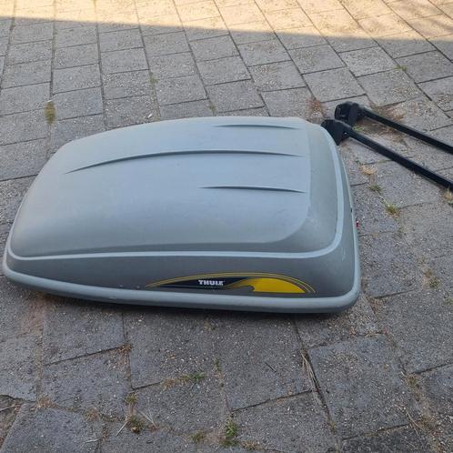 Thule Dakkoffer + Dakdragers - Gebruikt, Auto diversen, Dakkoffers, Gebruikt, Ophalen of Verzenden