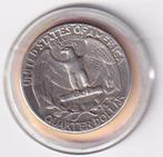 USA 1/4 Dollar 1957 Fraai met Patina, Verzenden, Noord-Amerika, Losse munt, Zilver