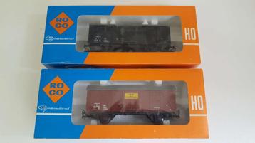 Roco 4310B / 4310C - Goederenwagons van de NS beschikbaar voor biedingen