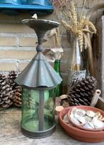 Antiek Koperen stallamp -  boerderijlamp, Ophalen of Verzenden