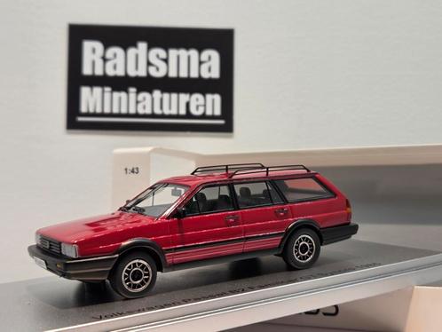Volkswagen Passat B2 Station - Rood 1:43 Kess, Hobby en Vrije tijd, Modelauto's | 1:43, Nieuw, Auto, Ophalen of Verzenden