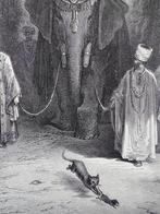 Gustave Doré - Originele prent - Hout gravure circa 1890, Verzenden