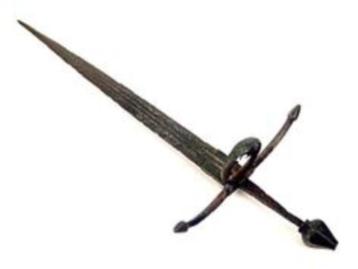 gezocht bodemvondst dolk 80 jarige oorlog linkerhand dolk beschikbaar voor biedingen