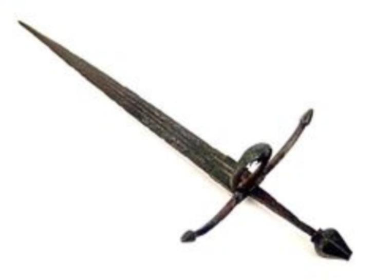 gezocht bodemvondst dolk 80 jarige oorlog linkerhand dolk, Verzamelen, Militaria | Algemeen, Landmacht, Mes of Dolk, Duitsland