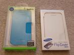 Flip cover blauw wit samsung galaxy note 2 telefoon hoesje, Telecommunicatie, Mobiele telefoons | Hoesjes en Frontjes | Samsung