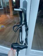 Dyon hoofdstel stang en trens lak rondgenaaid, Dieren en Toebehoren, Paarden en Pony's | Hoofdstellen en Tuigage, Ophalen of Verzenden