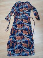 Maat 38 King Louie midi jurk Manhattan donkerblauw print, Kleding | Dames, Maat 38/40 (M), Blauw, Ophalen of Verzenden, Zo goed als nieuw