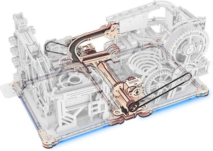 Robotime Link Pack - Marble Night City / Spaceport - LED's, Hobby en Vrije tijd, Modelbouw | Overige, Nieuw, Verzenden