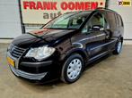 Volkswagen Touran 1.4 TSI 140PK Optive + NAP|OH historie|Cli, Voorwielaandrijving, Stof, Gebruikt, Zwart