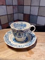Sfaffordshire,Empire Porcelain Company,kop en schotel,, Antiek en Kunst, Antiek | Servies los, Ophalen of Verzenden