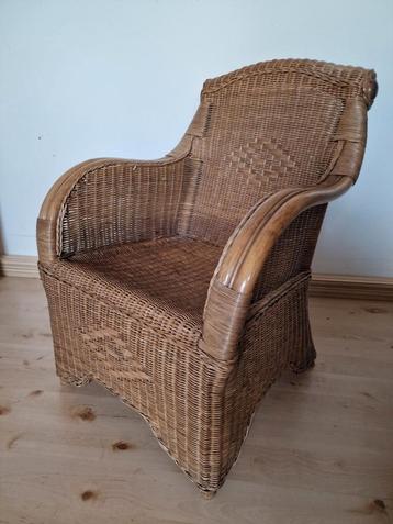 Rotan Rieten fauteuil  beschikbaar voor biedingen