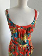 King Louie maat 44. oranje maxi lange zomer jurk 2298, Maat 42/44 (L), Oranje, Ophalen of Verzenden, Zo goed als nieuw