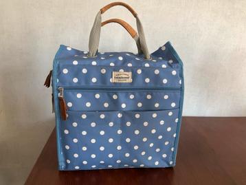 New Looxs Fietstas / Handtas Blauw met Stippen beschikbaar voor biedingen