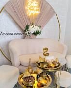 Complete setting te huur voor bruiloften verlovingen henna, Hobby en Vrije tijd, Feestartikelen | Verhuur, Ophalen, Zo goed als nieuw