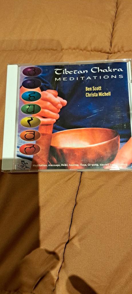 Tibetaanse Chakra Meditaties CD, Cd's en Dvd's, Cd's | Meditatie en Spiritualiteit, Zo goed als nieuw, Muziek instrumentaal, Ophalen of Verzenden