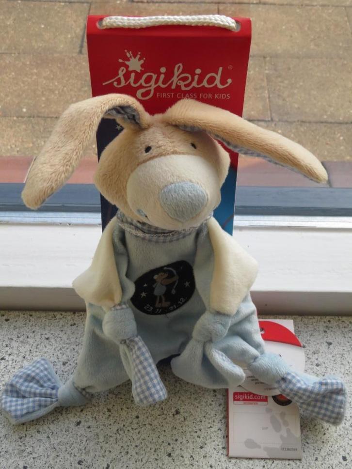 Konijn knuffeldoek merk Sigikid Boogschutter sterrenbeeld, Kinderen en Baby's, Speelgoed | Knuffels en Pluche, Nieuw, Konijn, Ophalen of Verzenden