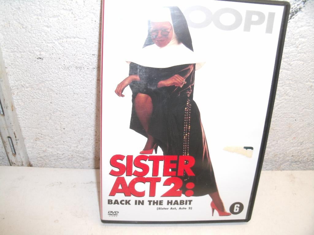 dvd 156b sister act 2, Alle leeftijden, Ophalen of Verzenden, Zo goed als nieuw, Actiekomedie