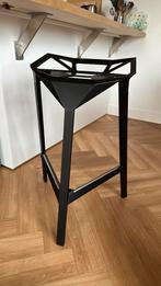 2 stuks Magis - Stool one - Konstantin Grcic - Barkruk, Huis en Inrichting, Ophalen, Overige materialen, Twee, Zwart