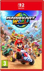 Mariokart World - Switch 2 - Download Code, Ophalen, Racen en Vliegen, Zo goed als nieuw, 3 spelers of meer