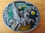 Boris Vallejo belt buckle / riem gesp “Golden Wings” 1992, Ophalen of Verzenden, Zo goed als nieuw, Losse buckle of gesp