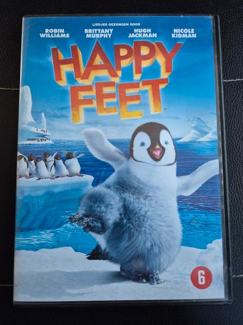 Happy feet, Cd's en Dvd's, Dvd's | Tekenfilms en Animatie, Zo goed als nieuw, Alle leeftijden, Ophalen of Verzenden