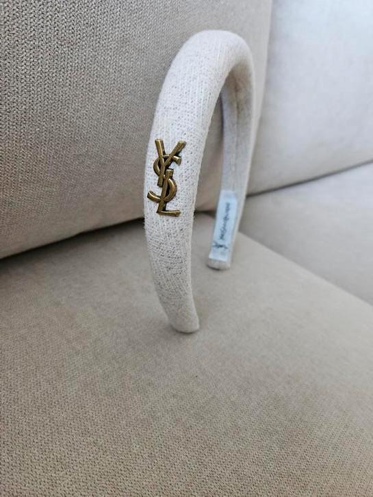 Yves Saint Laurent stijl haarband / diadeem, Kleding | Dames, Riemen en Ceinturen, Nieuw, Overige kleuren, Verzenden