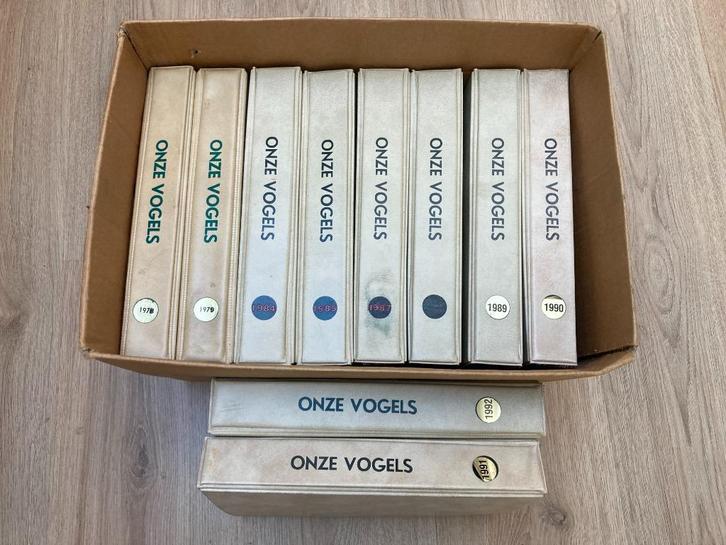 Onze Vogels maandbladen van de NBvV, Boeken, Dieren en Huisdieren, Gelezen, Vogels, Ophalen of Verzenden